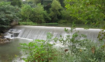 Photo of small dam near Athens, TN